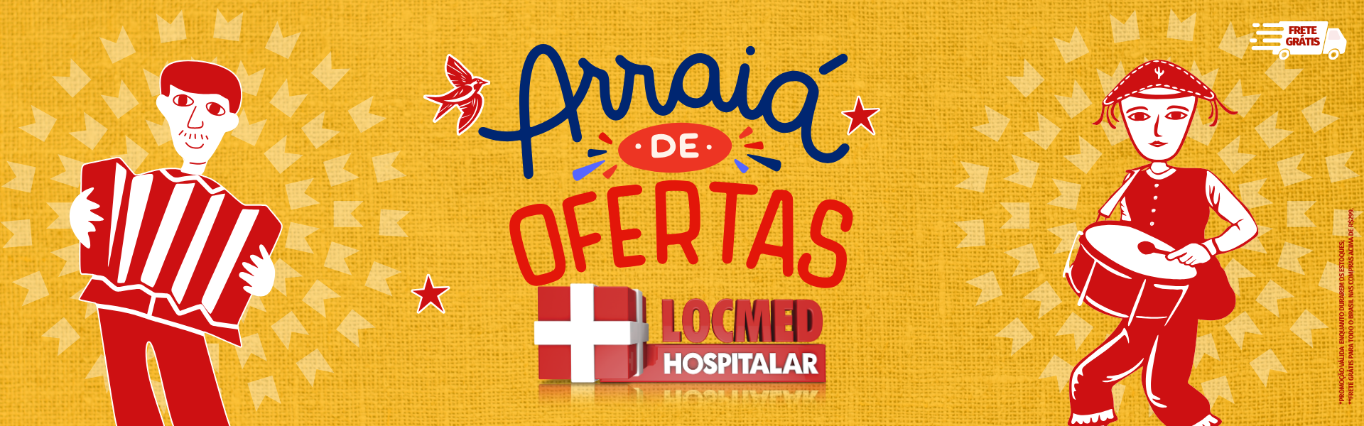 Banner Arraia  - Desktop