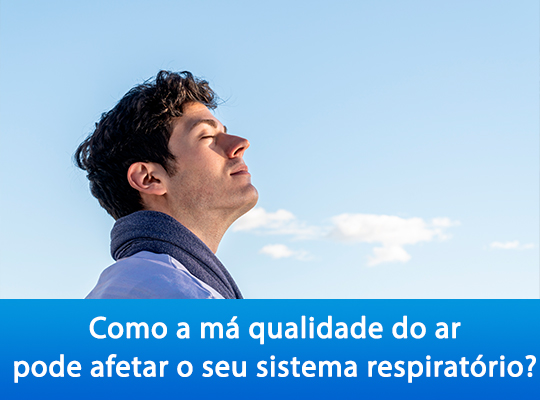 Como a má qualidade do ar pode afetar o seu sistema respiratório