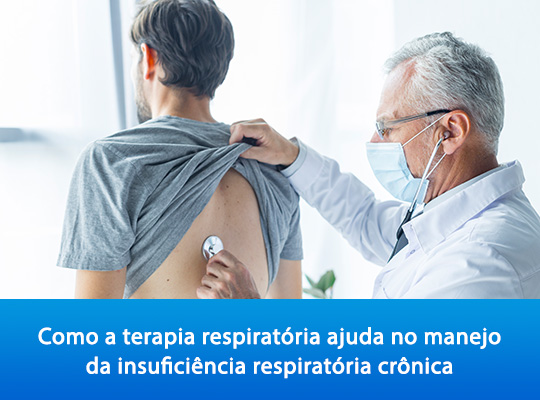 Como a terapia respiratória ajuda no manejo da insuficiência respiratória crônica