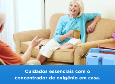 Cuidados essenciais com o concentrador de oxigênio em casa