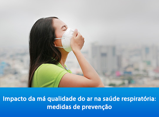 Impacto da má qualidade do ar na saúde respiratória